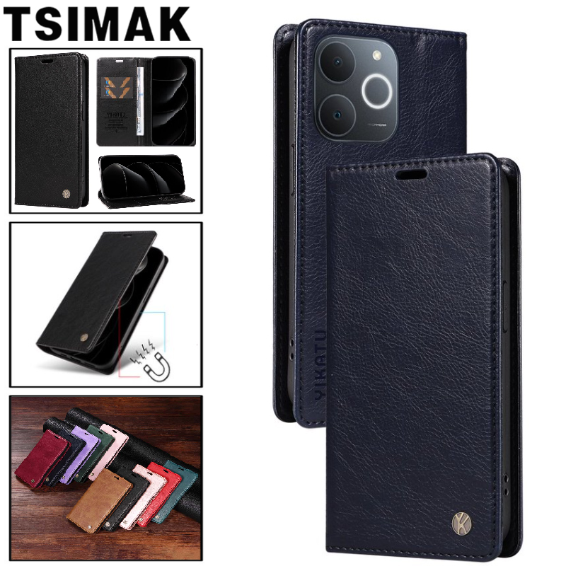 Realme Note 50 - เคสโทรศัพท์หนังสำหรับ Realme P3 Note 70T 50