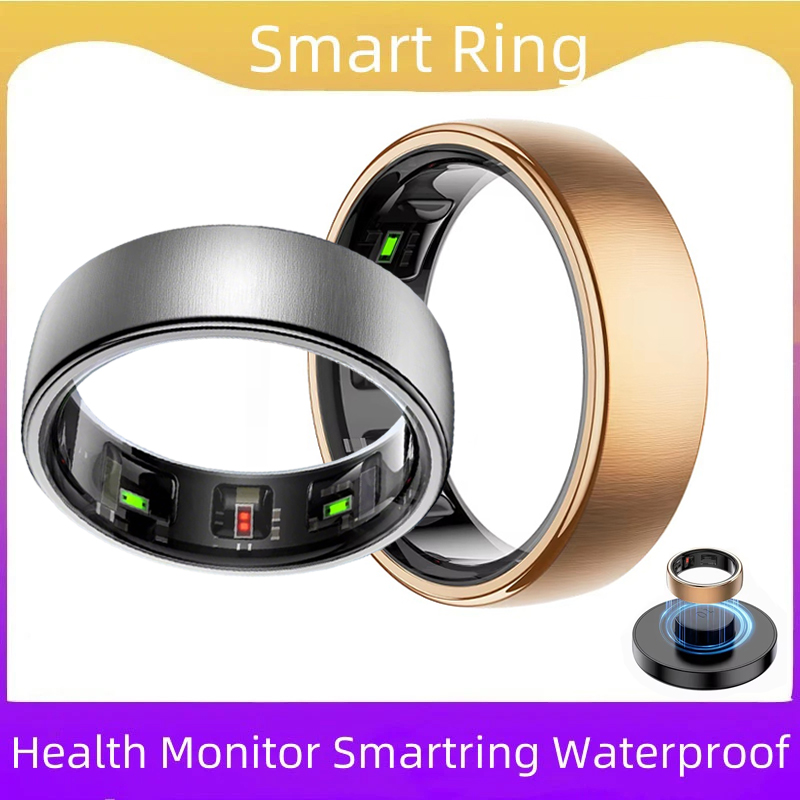 Temperature Ring Skin - R10 กล่องชาร์จ แหวนอัจฉริยะ สำหรับผู้ชายและผู้หญิง ตรวจวัดอุณหภูมิผิว ตรวจสุขภาพ