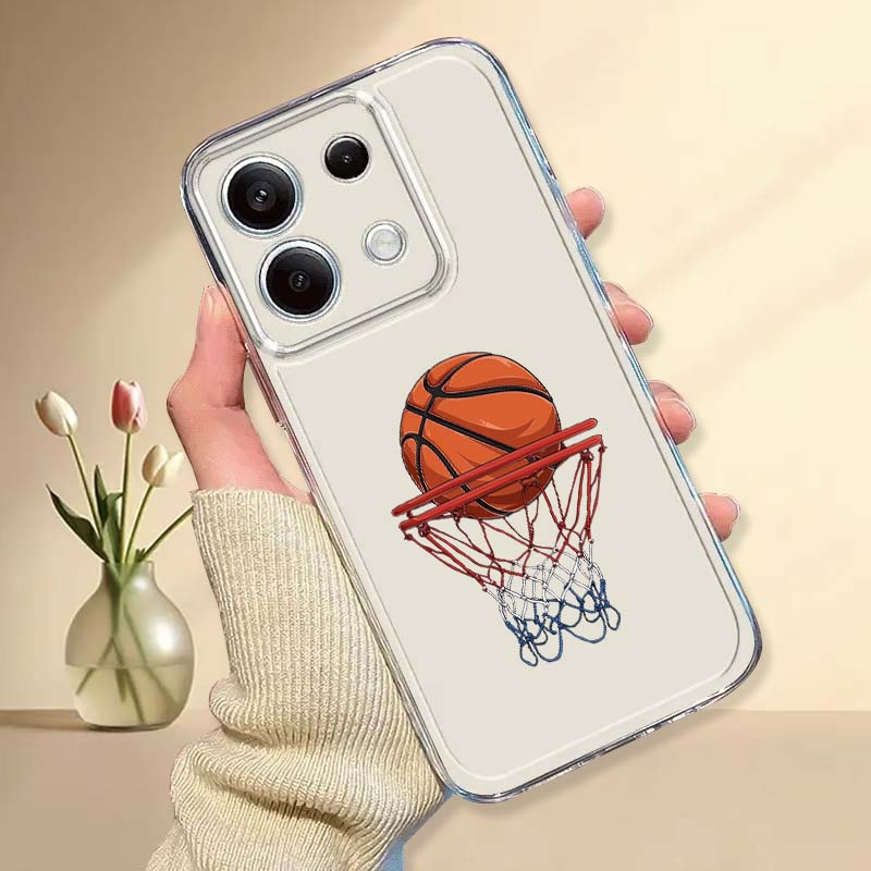 Xiaomi Poco X6 - เคสโทรศัพท์ลายบาสเก็ตบอลสุดเท่สำหรับเสี่ยวหมี่ มิ โพโค F2 F3 F4