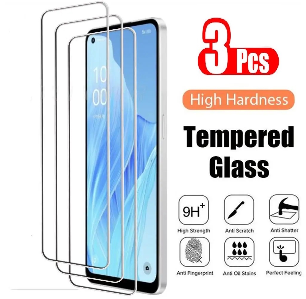 3 ชิ้นกระจกนิรภัยสําหรับ OPPO  - Oppo A78 บทวิจารณ์และราคา