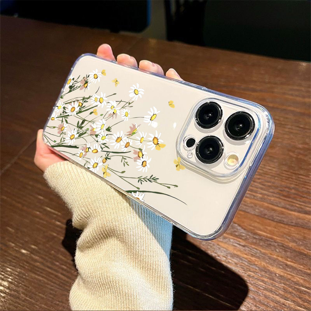 เคสโทรศัพท์ลายดอกเดซี่ใหม่ สำห - Apple Iphone 15 บทวิจารณ์และราคา