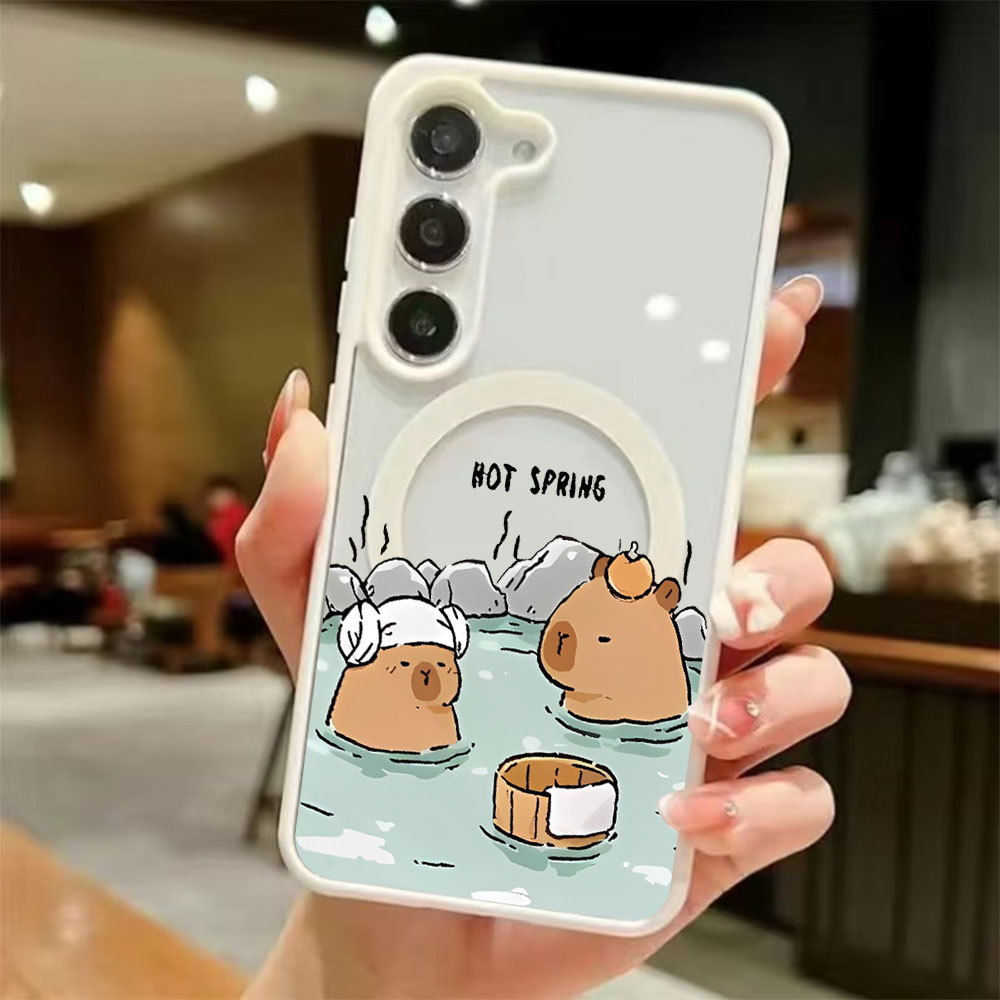 เคสโทรศัพท์แม่เหล็กใสลายคาปิบา - Samsung Galaxy S24 บทวิจารณ์และราคา