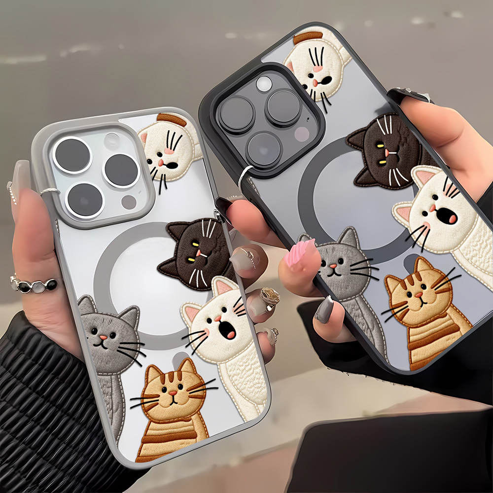 เคสโทรศัพท์ลายปักแมวน่ารัก สำห - Apple Iphone 16 บทวิจารณ์และราคา